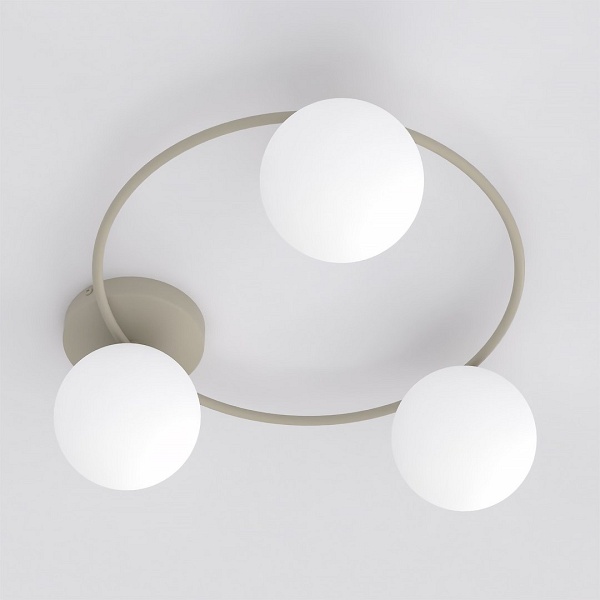 Lampa sufitowa SOPRA 3 MOKKA OPAL - Emibig
