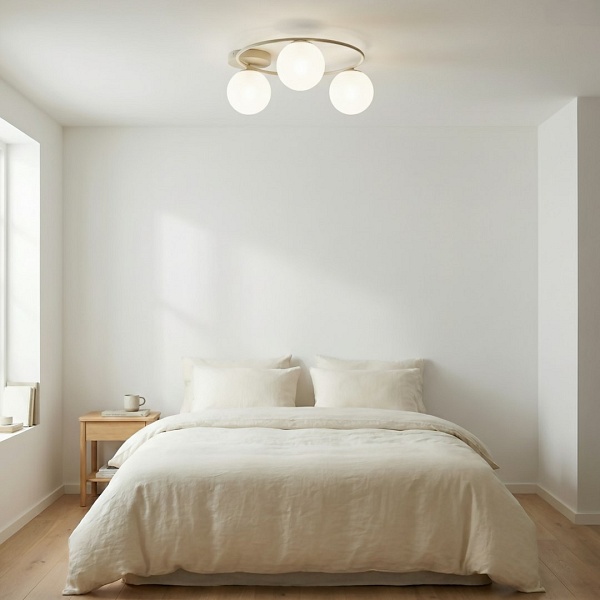 Lampa sufitowa SOPRA 3 MOKKA OPAL - Emibig