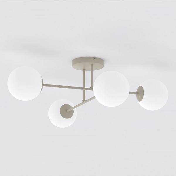 Lampa wisząca ROMA 4 MOKKA OPAL - Emibig