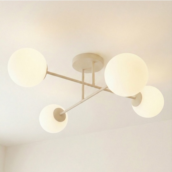 Lampa wisząca ROMA 4 MOKKA OPAL - Emibig