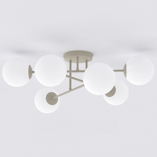 Lampa wisząca ROMA 6 MOKKA OPAL - Emibig