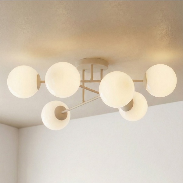 Lampa wisząca ROMA 6 MOKKA OPAL - Emibig