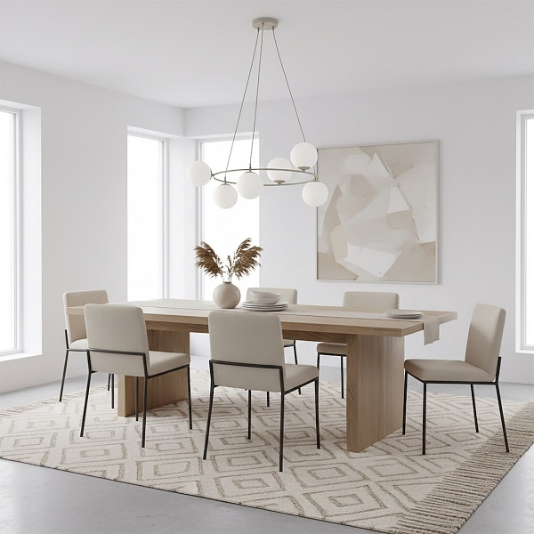 Lampa wisząca AZURA 6 MOKKA OPAL - Emibig