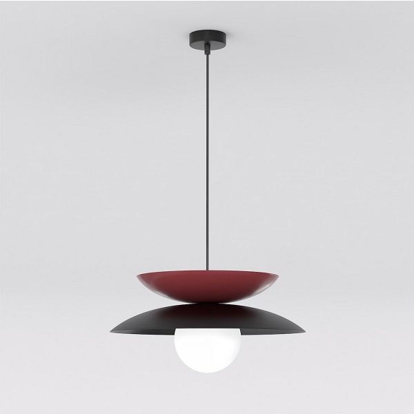 Lampa wisząca NAGOYA 1 BLACK/BU - Emibig