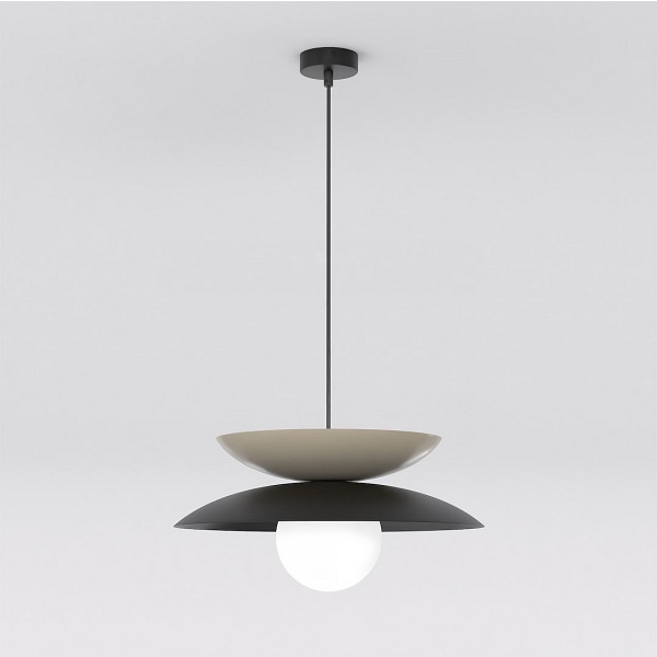 Lampa wisząca NAGOYA 1 BLACK/MO - Emibig