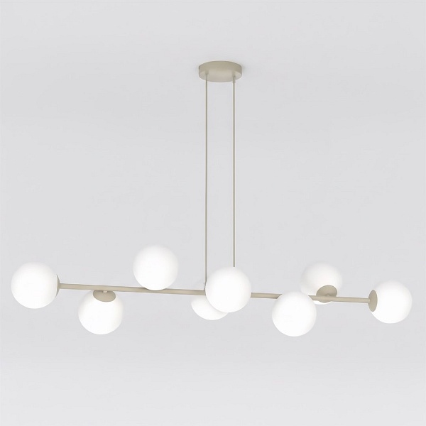 Lampa wisząca MAGNUS 8 MOKKA OPAL - Emibig