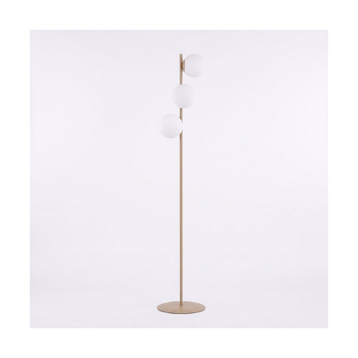 Lampa podłogowa MAGNUS LP3 MOKKA OPAL - Emibig