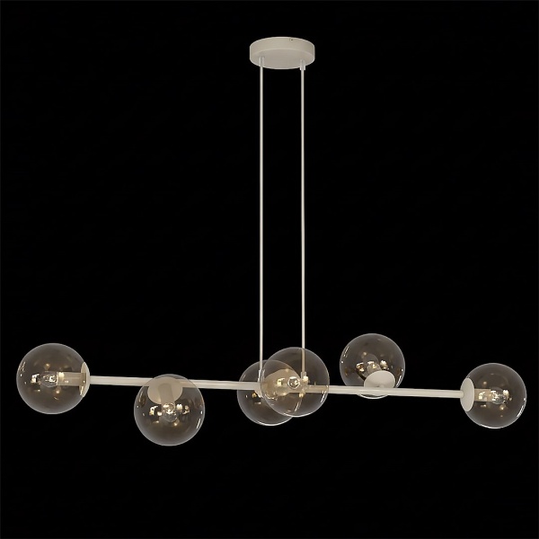 Lampa wisząca MAGNUS 6 MOKKA AMBER - Emibig