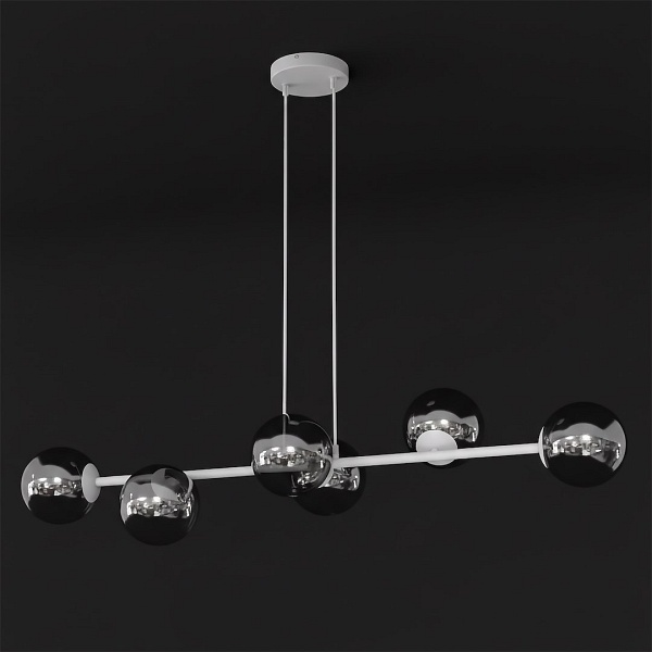Lampa wisząca MAGNUS 6 GRAY GRAFIT - Emibig