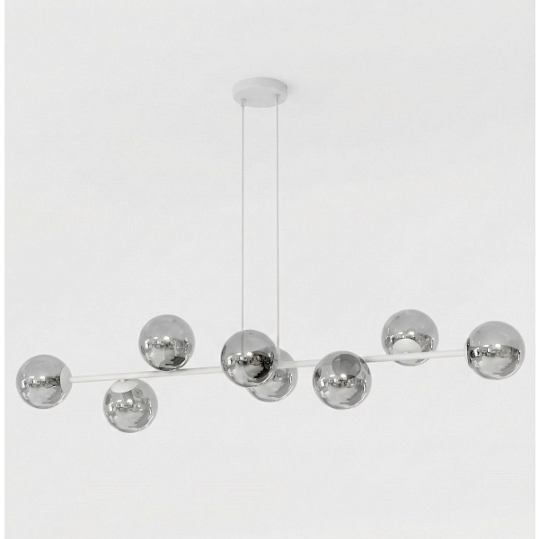 Lampa wisząca MAGNUS 8 GRAY GRAFIT - Emibig