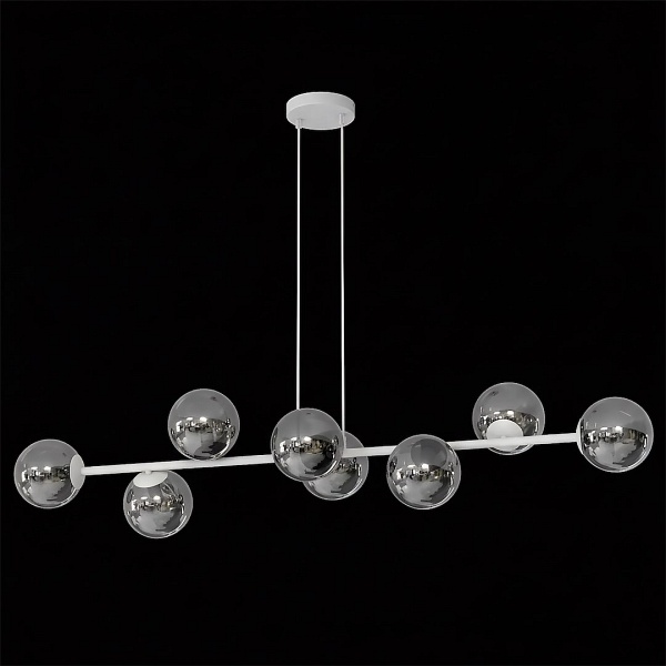 Lampa wisząca MAGNUS 8 GRAY GRAFIT - Emibig