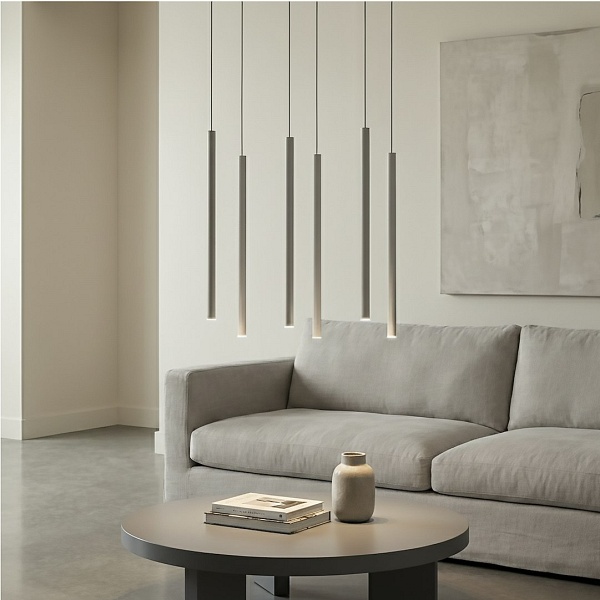 Lampa wisząca SELTER 6 GRAY - Emibig