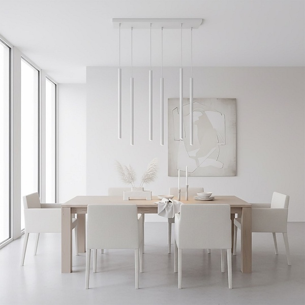 Lampa wisząca SELTER 6 GRAY - Emibig
