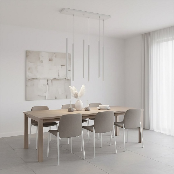 Lampa wisząca SELTER 6 GRAY - Emibig