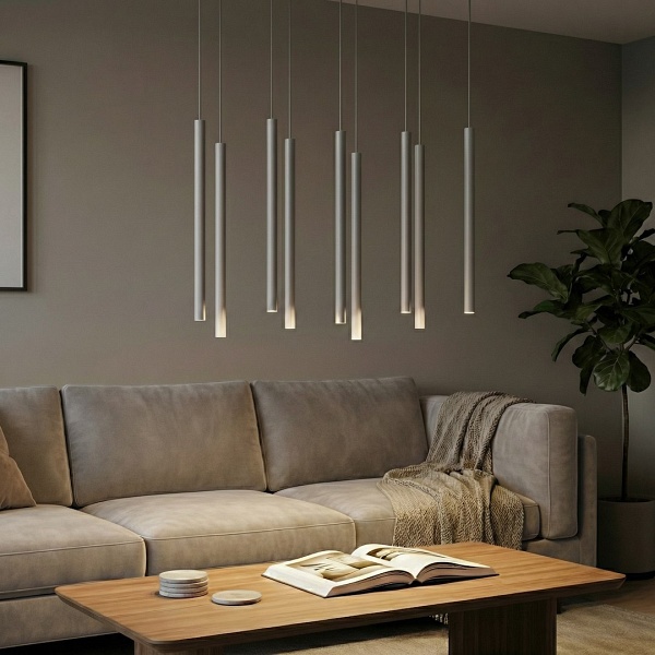 Lampa wisząca SELTER 9 GRAY - Emibig