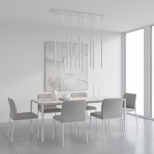 Lampa wisząca SELTER 9 GRAY - Emibig
