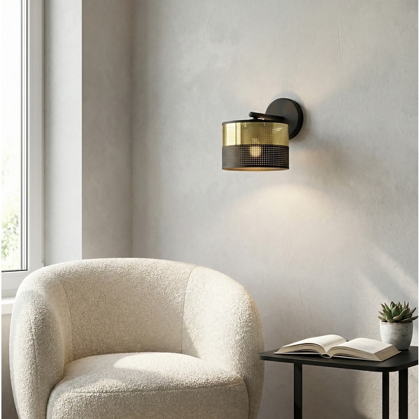 Kinkiet LUX K1 BL GOLD - Emibig