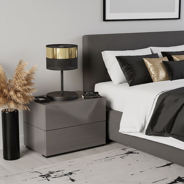 Lampka biurkowa LUX LN1 BL GOLD - Emibig