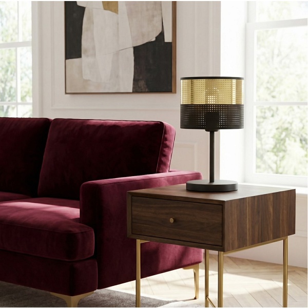 Lampka biurkowa LUX LN1 BL GOLD - Emibig