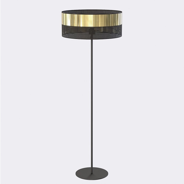 Lampa podłogowa LUX LP1 BL GOLD - Emibig