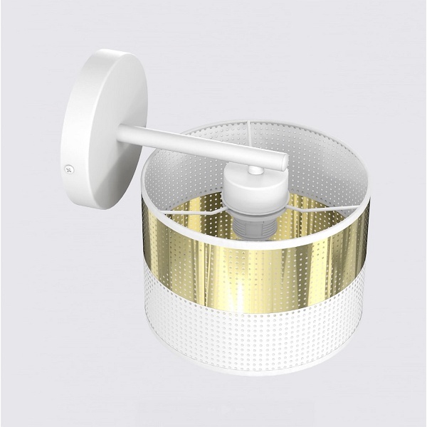 Kinkiet LUX K1 WH GOLD - Emibig