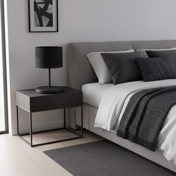 Lampka biurkowa KARBON LN1 BLACK - Emibig