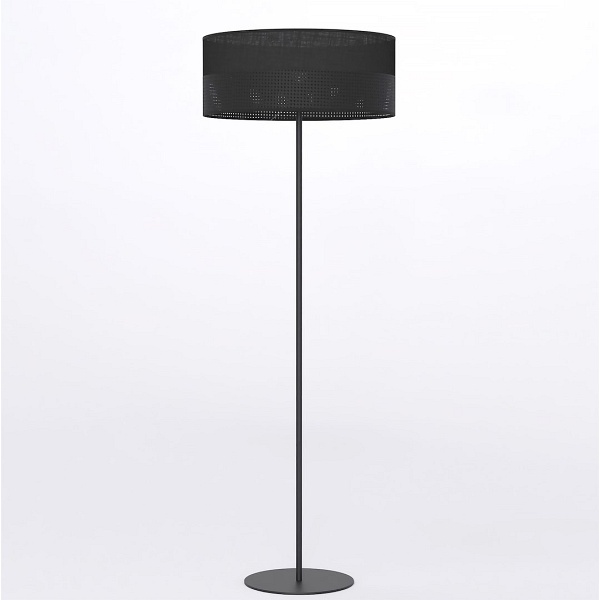 Lampa podłogowa KARBON LP1 BLACK - Emibig