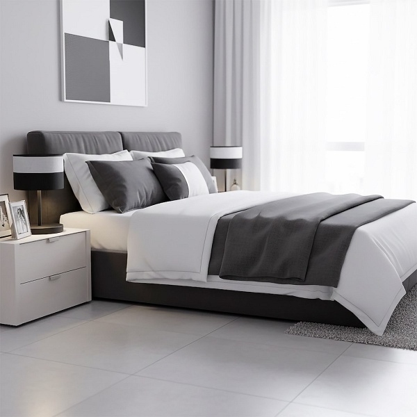Lampka biurkowa KARBON LN1 BL GRAY - Emibig