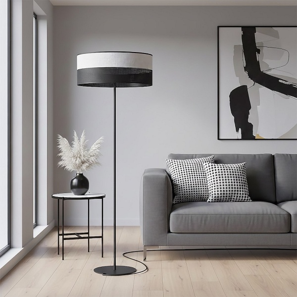 Lampa podłogowa KARBON LP1 BL GRAY - Emibig