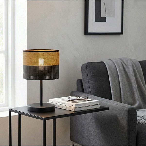 Lampka biurkowa KARBON LN1 BL BROWN - Emibig