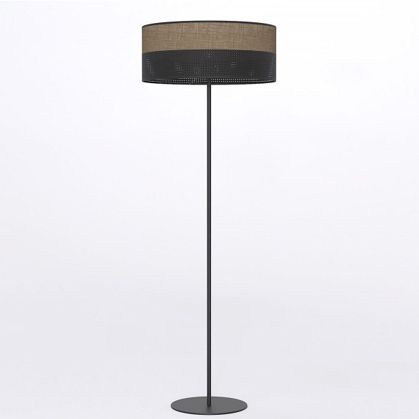 Lampa podłogowa KARBON LP1 BL BROWN - Emibig