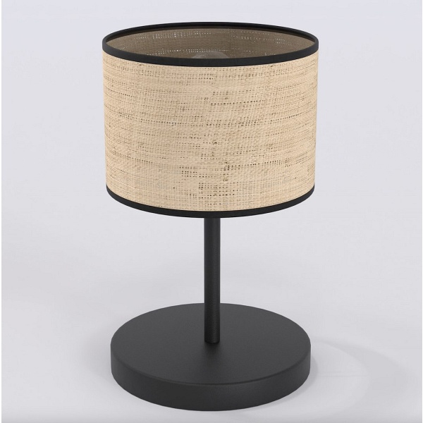 Lampka biurkowa ECO LN1 BL RATTAN - Emibig