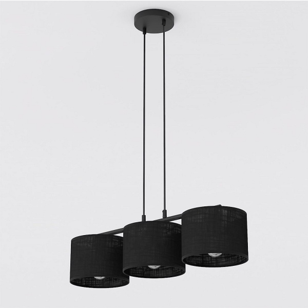 Lampa wisząca ECO 3 BL BLACK - Emibig