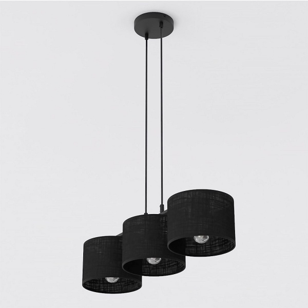 Lampa wisząca ECO 3 BL BLACK - Emibig