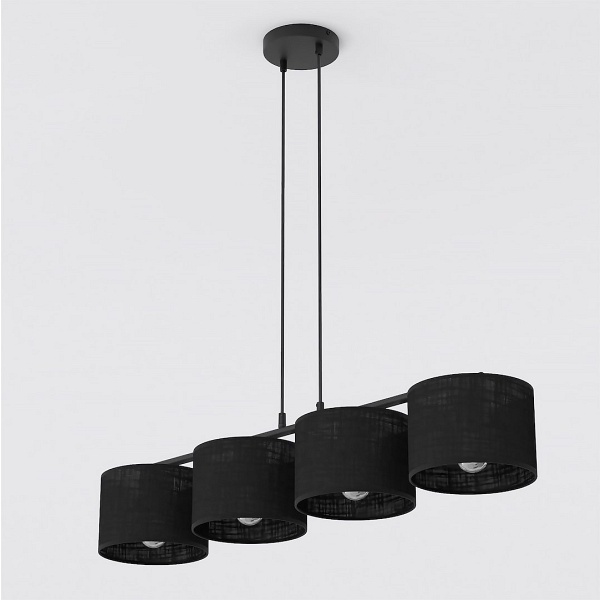 Lampa wisząca ECO 4 BL BLACK - Emibig