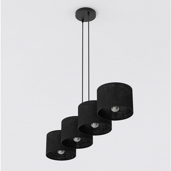 Lampa wisząca ECO 4 BL BLACK - Emibig