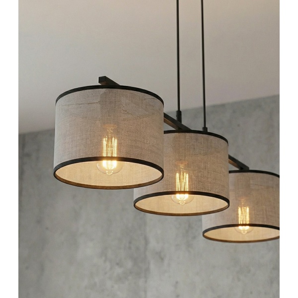 Lampa wisząca ECO 3 BL GRAY - Emibig