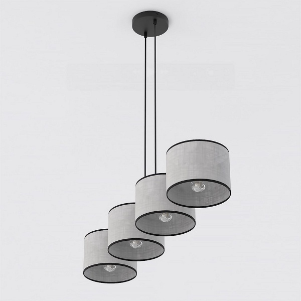 Lampa wisząca ECO 4 BL GRAY - Emibig
