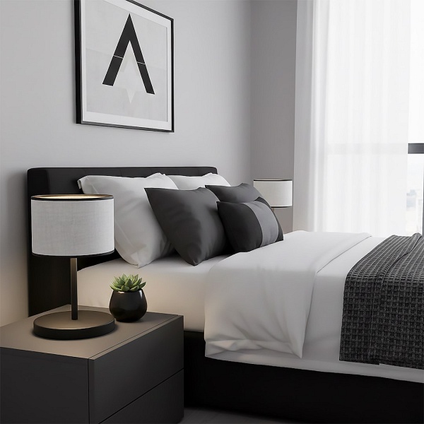 Lampka biurkowa ECO LN1 BL GRAY - Emibig