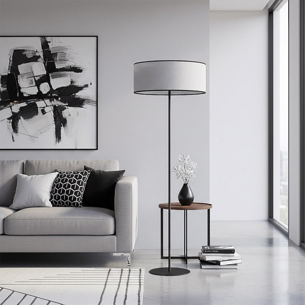Lampa podłogowa ECO LP1 BL GRAY - Emibig