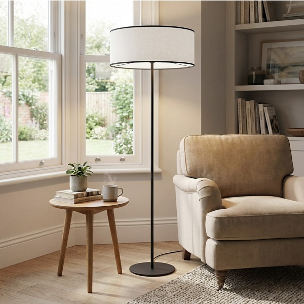 Lampa podłogowa ECO LP1 BL GRAY - Emibig