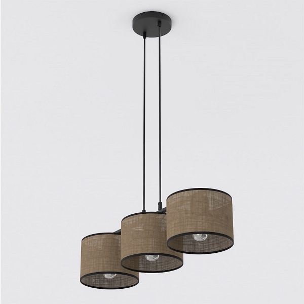 Lampa wisząca ECO 3 BL BROWN - Emibig