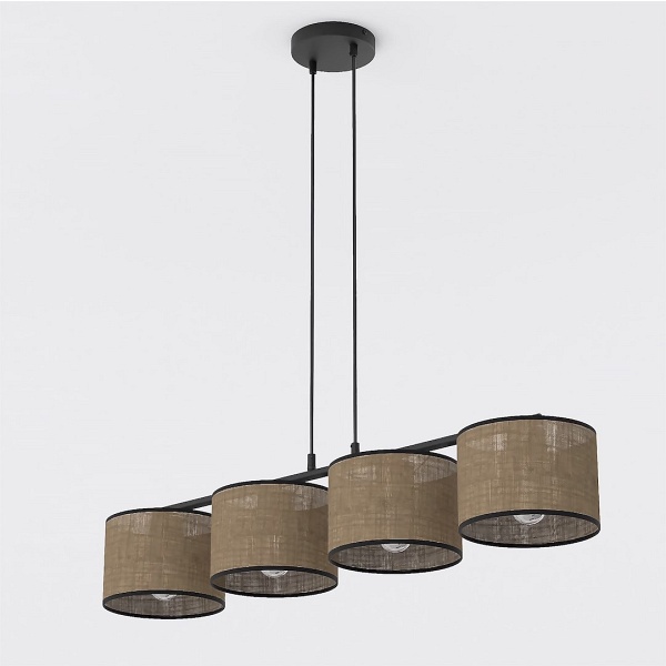 Lampa wisząca ECO 4 BL BROWN - Emibig