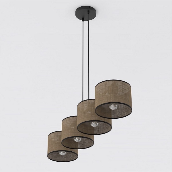 Lampa wisząca ECO 4 BL BROWN - Emibig