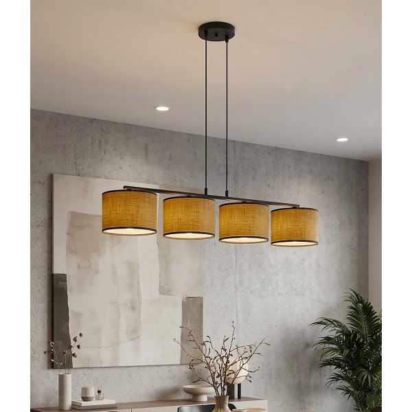 Lampa wisząca ECO 4 BL BROWN - Emibig