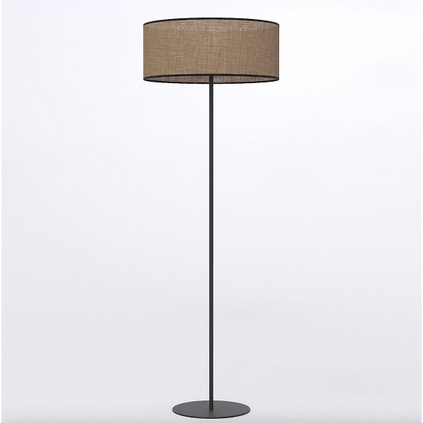 Lampa podłogowa ECO LP1 BL BROWN - Emibig