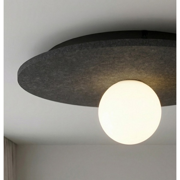 Lampa wisząca CALMA 1M BLACK - Emibig