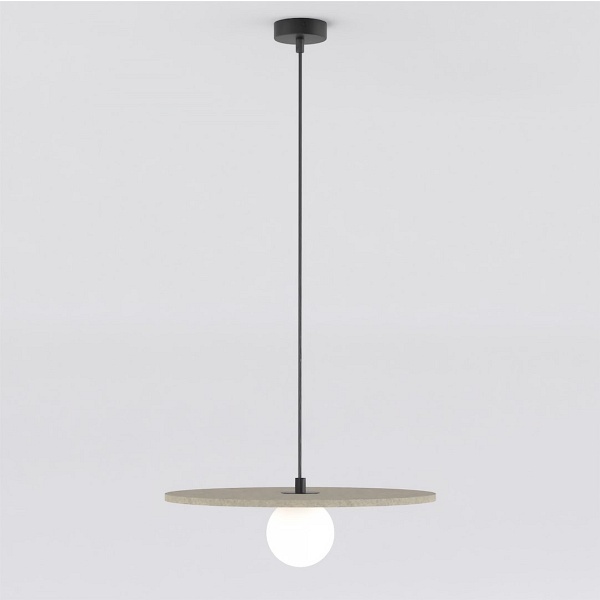Lampa wisząca CALMA 1 BEIGE - Emibig