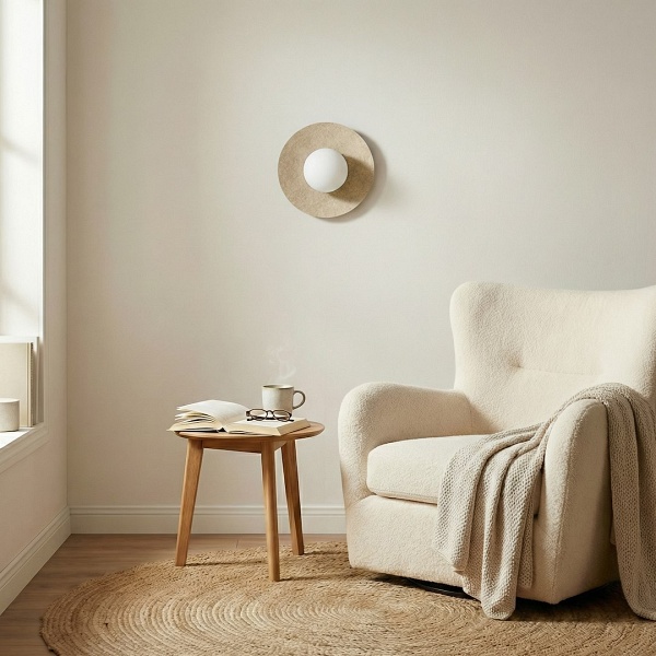 Lampa wisząca CALMA K1 BEIGE S - Emibig