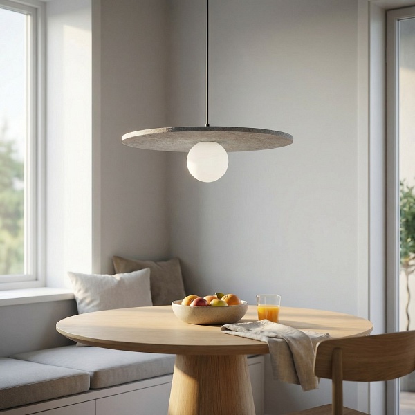 Lampa wisząca CALMA 1 GRAY - Emibig